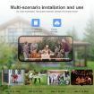 1080P HD WiFi Solar Panel Outdoor Surveillance Camera, No Battery, White - 7