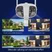 K13 1080P HD Night Vision Binocular Camera - Wide Angle, White - 6