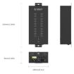 ORICO IH20P 20-Port USB 2.0 Hub, AU Plug, Industrial Grade, Black - 3