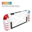 Nintendo Switch 2 Detachable X-Pattern Protective Case with Holder - White - 8