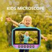 X1 Kids Microscope - 3" HD Screen, 800X Magnification, Green - 7