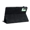 Tecno Megapad 11 Black Lily Embossed Leather Tablet Case - 5