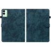 Tecno Megapad 11 Dark Blue Tiger Pattern Flip Leather Tablet Case - 2
