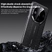 Huawei nova 14 Pro Black Leather PC Case - Cloud Dragon Pattern - 5