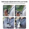Magnetic Neck Mount Anti-shake Bracket, 3 in 1 J-Hook Buckle - 7