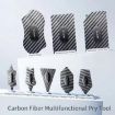 Qianli Carbon Fiber Prying Tool - High Toughness, Business Card Shaped - 3
