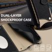 Realme P3 Ultra 5G Black Crossbody Chain Fishtail Litchi Leather Case - 7