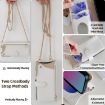 Realme P3 Ultra 5G White Crossbody Chain Fishtail Litchi Leather Case - 5