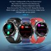 H9 1.43" Steel Strap ECG Smart Watch with Bluetooth Calls (Black) - 2