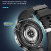 H9 1.43" Steel Strap ECG Smart Watch with Bluetooth Calls (Black) - 5
