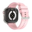 TK17 1.91" Pink Smart Watch with ECG Electrocardiogram & Silicone Strap - 3