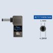 100W Type-C to DC4.0x1.7mm Adapter with Digital Display - 2