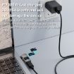 100W Type-C to DC5.5x2.5mm Charging Adapter with Digital Display - 4