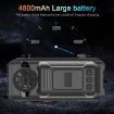 UNIWA M6000 Keypad Phone, 2.4", Dual Flashlights, 4 SIM, UK Plug, Black - 9