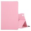Samsung Galaxy Tab A7 T500 Pink 360 Rotating Leather Case Holder - 1
