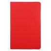 Samsung Galaxy Tab A7 T500 Red Litchi Texture 360 Rotating Leather Case - 2