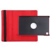 Samsung Galaxy Tab A7 T500 Red Litchi Texture 360 Rotating Leather Case - 5