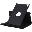 Samsung Galaxy Tab A7 T500 360 Rotating Leather Case with Holder - Black - 7