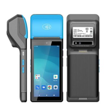 UNIWA V6P Handheld PDA Thermal Label Printer, 2GB+16GB, Android 12, 4G - 1
