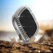 Fitbit Versa 3/Sense Double Row Diamond PC Case - Transparent Cover - 2