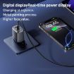 REMAX U2-AC 35W USB & Type-C GaN Fast Charger with Digital Display EU Plug - 5