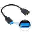 8K DP1.4 DisplayPort Male to Female Cable for Device Testing, 0.3m Length - 2