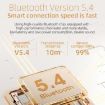 BLD07 Bone Conduction Bluetooth 5.4 Sleep Speaker - Black - 6