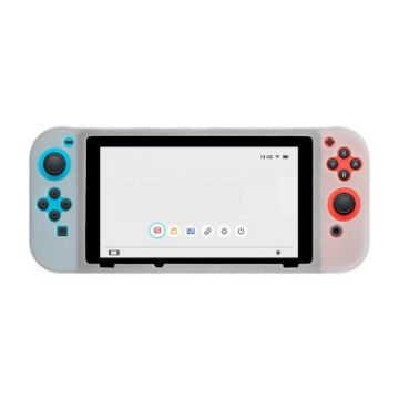Transparent Silicone Protective Case for Nintendo Switch Console - 1