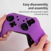 Nintendo Switch Pro Controller Purple Silicone Protective Cover - 5
