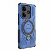 Redmi Note 14 5G J-20 Blue MagSafe Magnetic TPU+PC Phone Case - 3