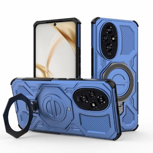 For Honor 200 5G J-20 Blue MagSafe Magnetic TPU+PC Phone Case - 1