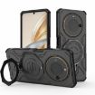 For Honor X60 5G J-20 Black MagSafe Magnetic TPU+PC Phone Case - 1