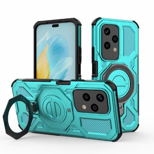 For Honor 200 Lite 5G Lake Blue MagSafe TPU+PC Phone Case J-20 Global - 1