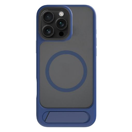 iPhone 16 Pro Max Kalebol MagSafe Tilt Holder Case Navy Blue - 1