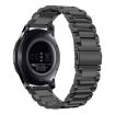 16mm Black Titanium Alloy Watch Band with Three Beads Flat Buckle - 2