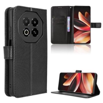 Meizu Note 16 5G Black Diamond Texture Leather Phone Case - 1