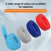 Replacement Earpads for Beats Solo Pro - Red Protein Leather (1 Pair) - 5