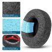 Cotton Replacement Earpads for Beats Studio3/2 - 1 Pair (Grey) - 3