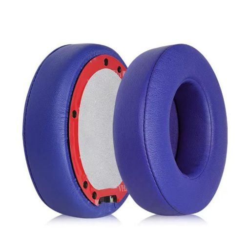 Replacement Earpads for Beats Studio3/2 - Blue Protein Leather 26mm - 1