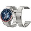 Huawei Watch GT 5 46mm Stainless Steel Band, Silver Bamboo Joint - 5