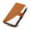 Samsung Galaxy S21 FE 5G Brown Leather Wallet Case with Strap - 6