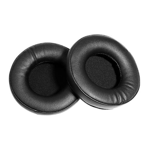 Protein Leather Replacement Earpads for EDIFIER G4 Pro - 2pcs (Black) - 1