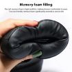 Protein Leather Replacement Earpads for EDIFIER G4 Pro - 2pcs (Black) - 7