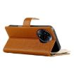 Realme 11 5G/Narzo 60x Brown Leather Wallet Phone Case with Strap - 5