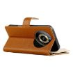 Realme 11 Pro/11 Pro+ Brown Leather Wallet Case with Strap & Multi-card Slots - 5