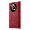 Realme 11 Pro/11 Pro+ Red Leather Wallet Phone Case with Strap - 3