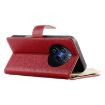 Realme 12 Pro/12 Pro+ Red Leather Wallet Phone Case with Strap - 5