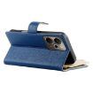 Realme 14/P3 5G Dark Blue Leather Wallet Phone Case with Strap - 5