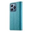 Realme C63/C61 4G Wallet Leather Phone Case with Strap - Blue - 3