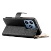 Realme C63/C61 4G Wallet Leather Phone Case with Strap (Black) - 5